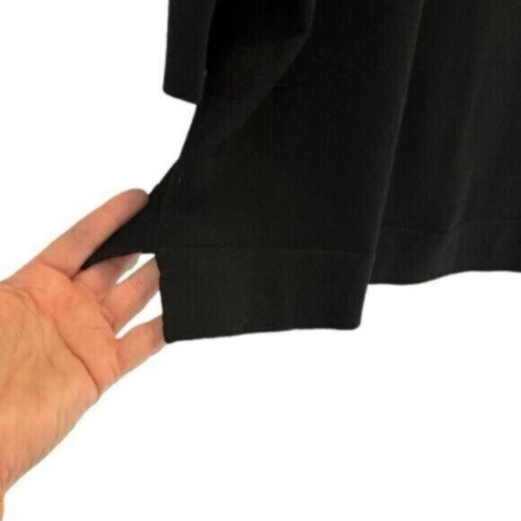 Coldwater Creek | Women's Black Think Knit Pullover 3/4 Sleeve Sweater Size 2X - Picture 4 of 9
